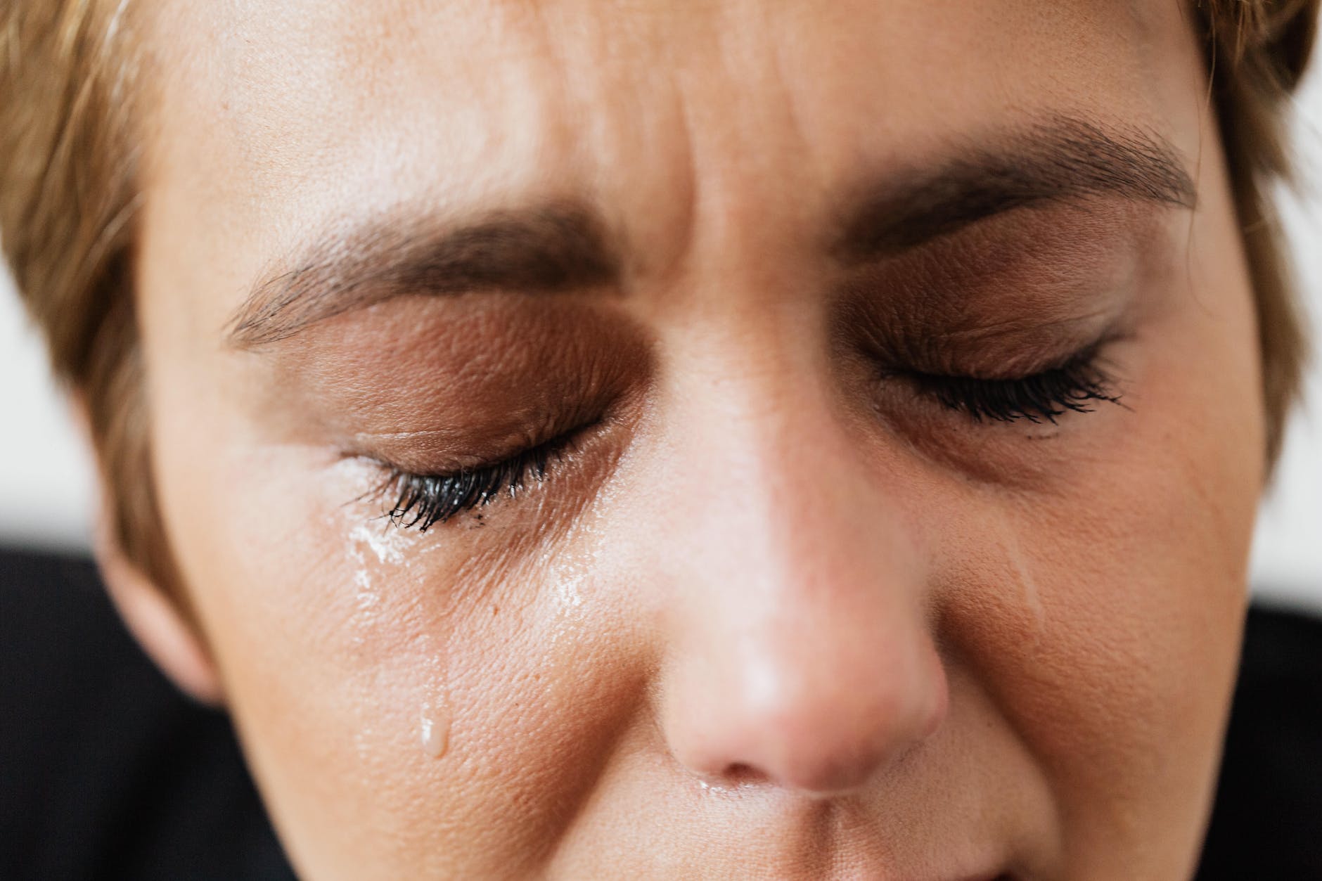 tears on face mental health it's ok