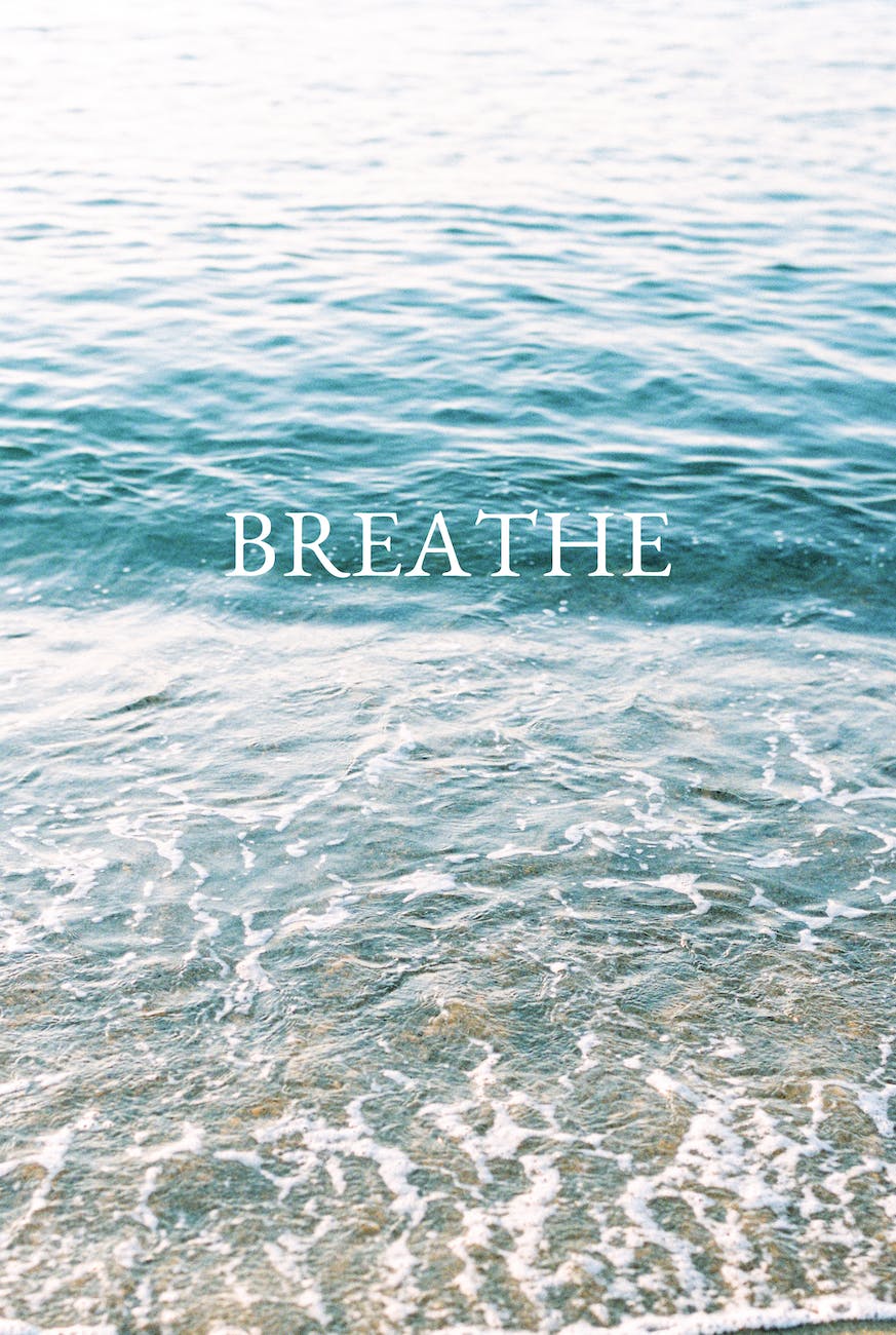 the word breathe as concept in saving earth